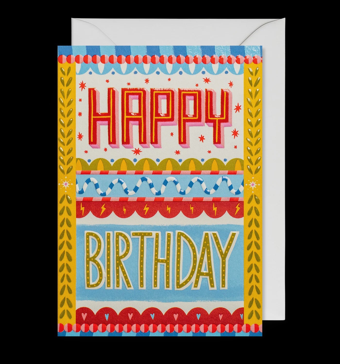 HB Patterned Card