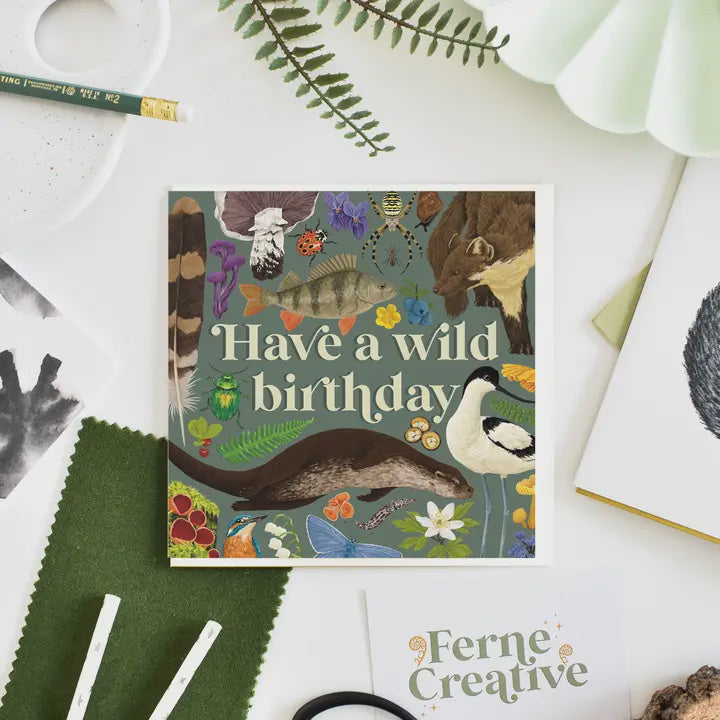 Wild Birthday Card