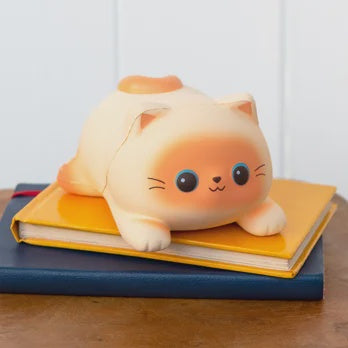 Squidgy Stress Toy - Laying cat