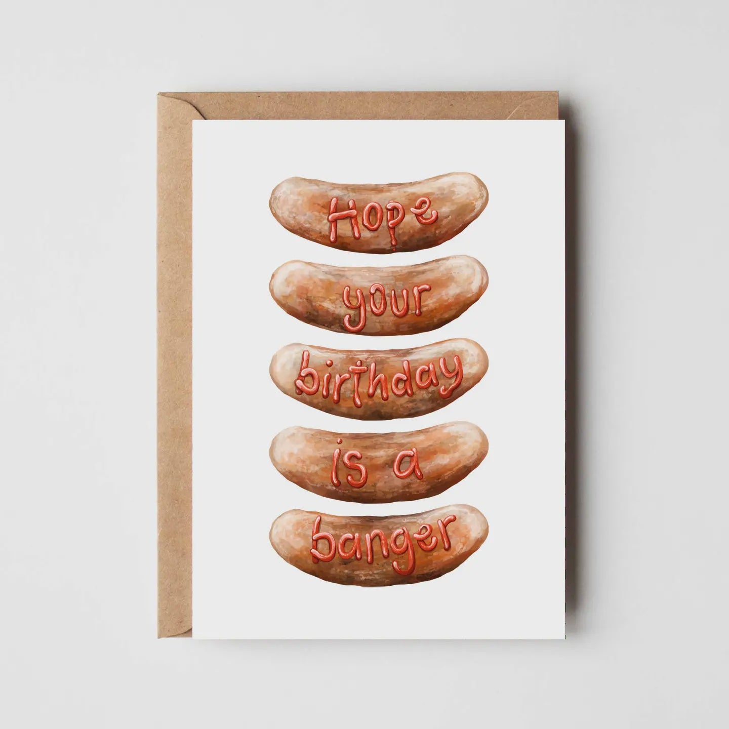 Banger Birthday Card