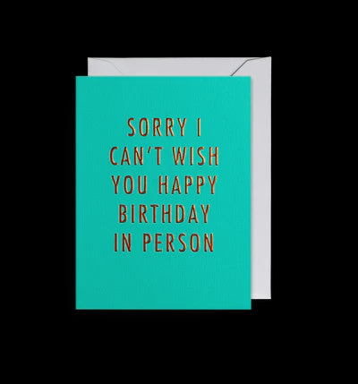 I Wish In Person Card