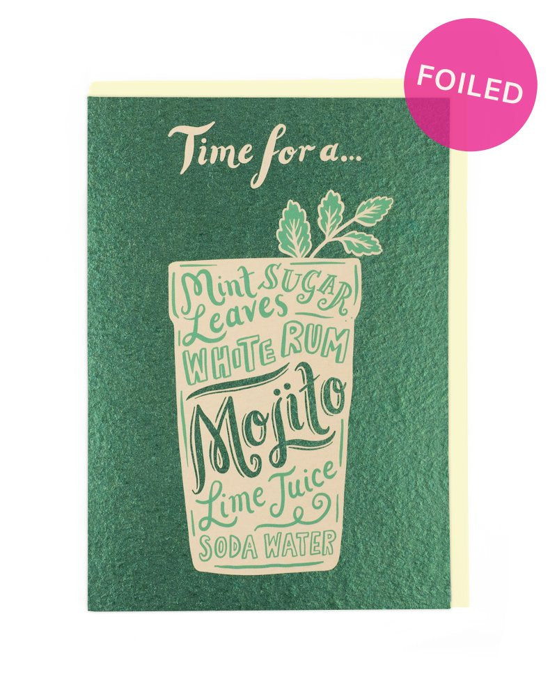 Mojito Birthday Card