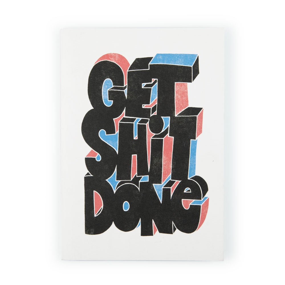 Get Shit Done - A5 Notebook
