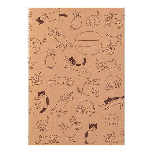 Midori A5 Notebook - Cat