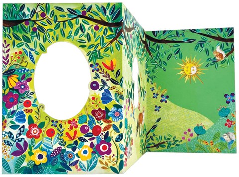 Sunny Glade Concertina Card