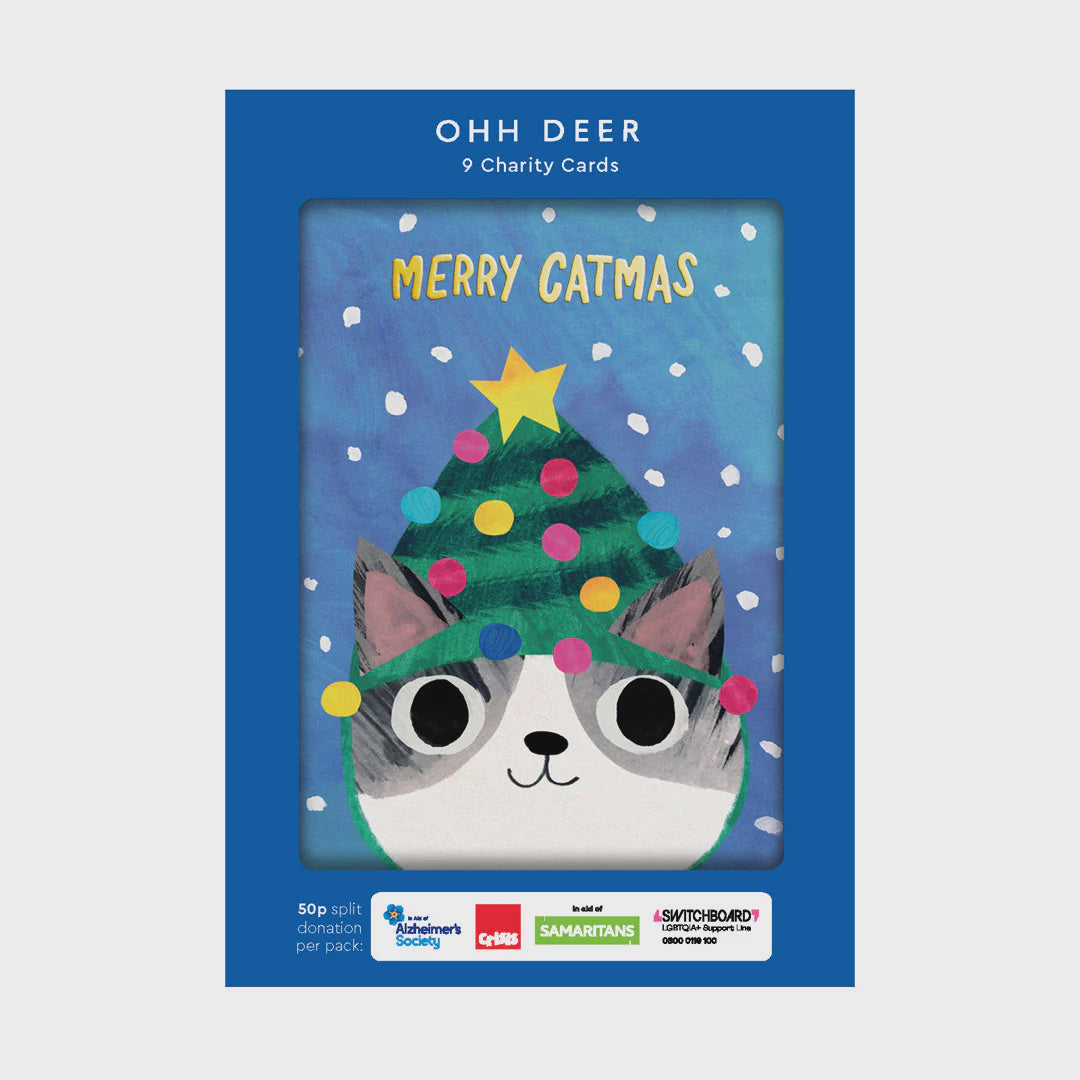 Charity Card Set - Planet Cat