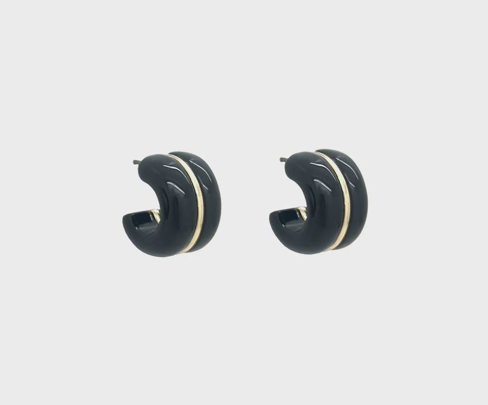Jasmine Earrings - Black