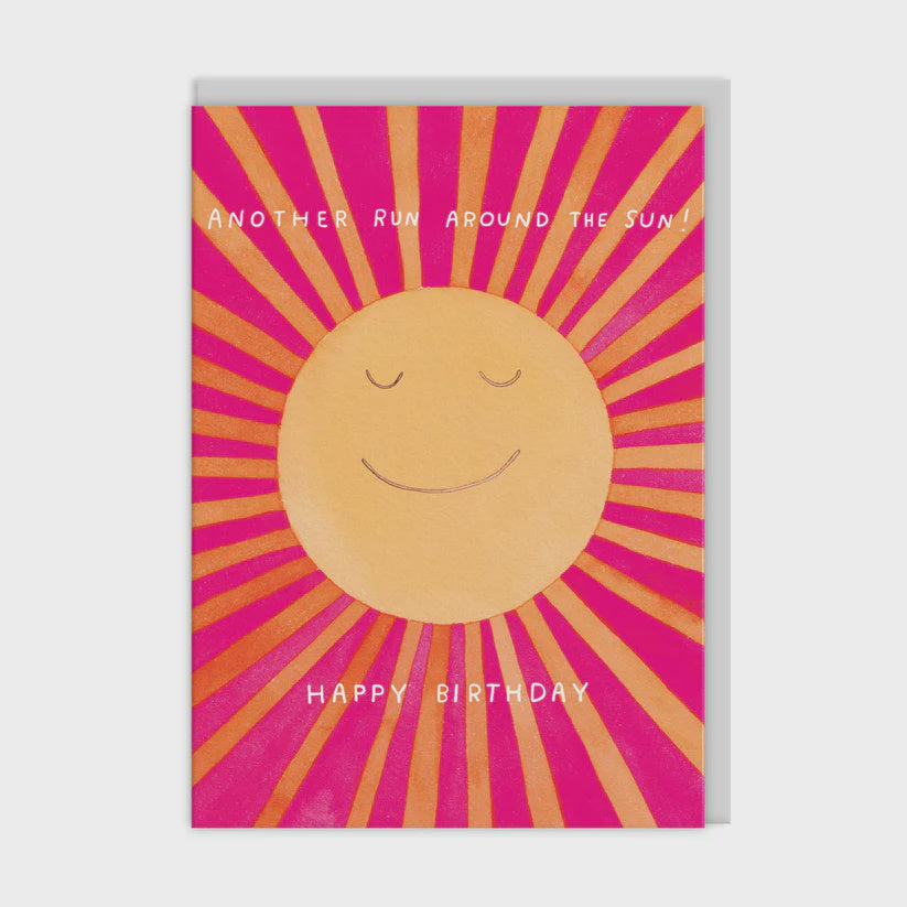 Run Around The Sun Card