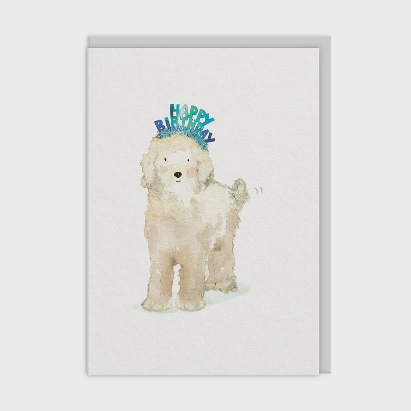 Lucy Dog Birthday Card