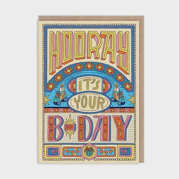 Hooray Your Birthday Card