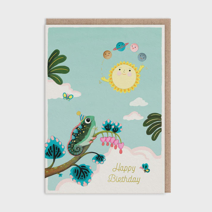 Solar Juggle Card