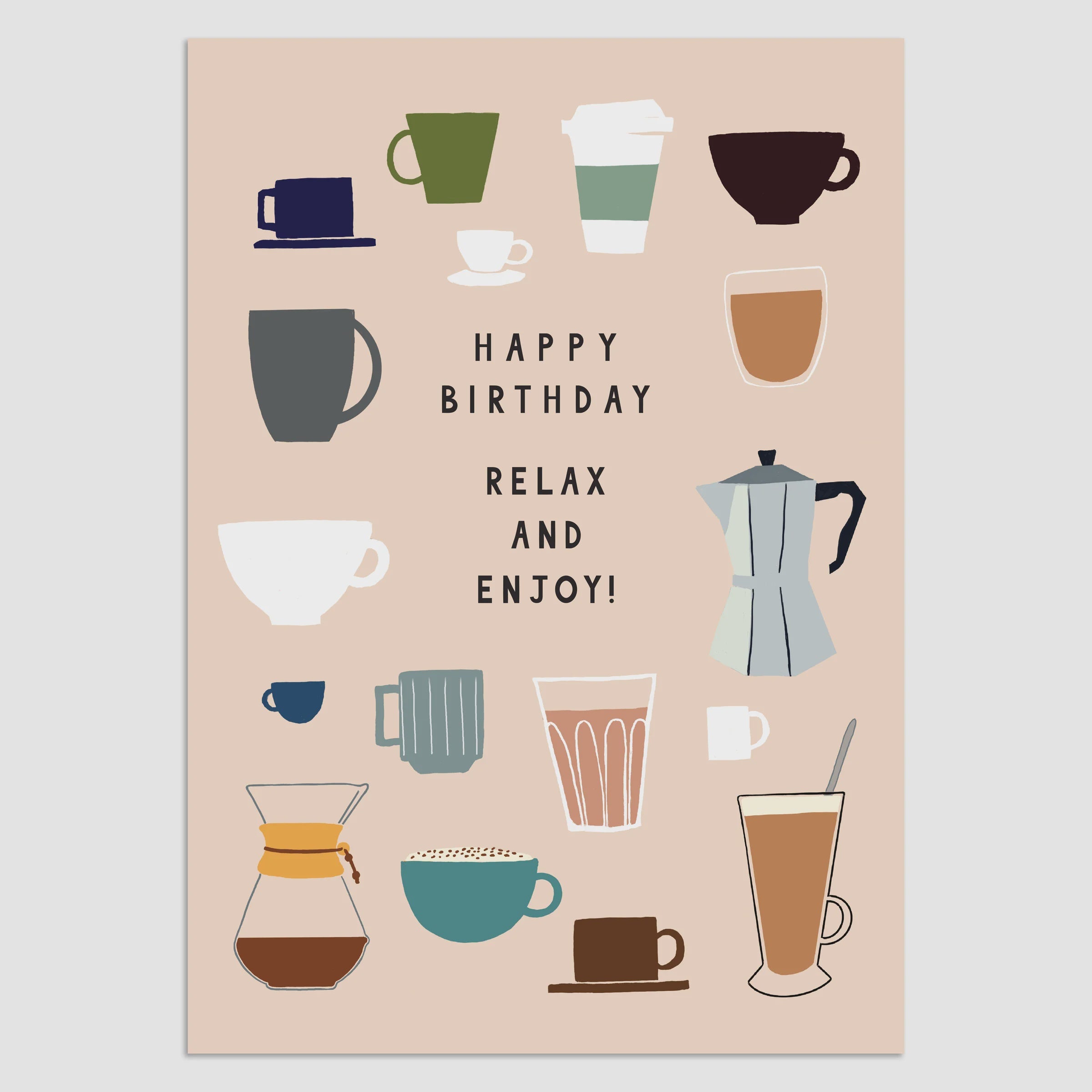 Relax & Enjoy Coffee Card