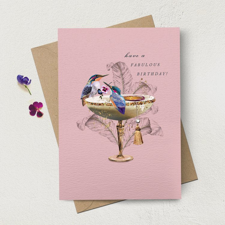 Kingfisher Card