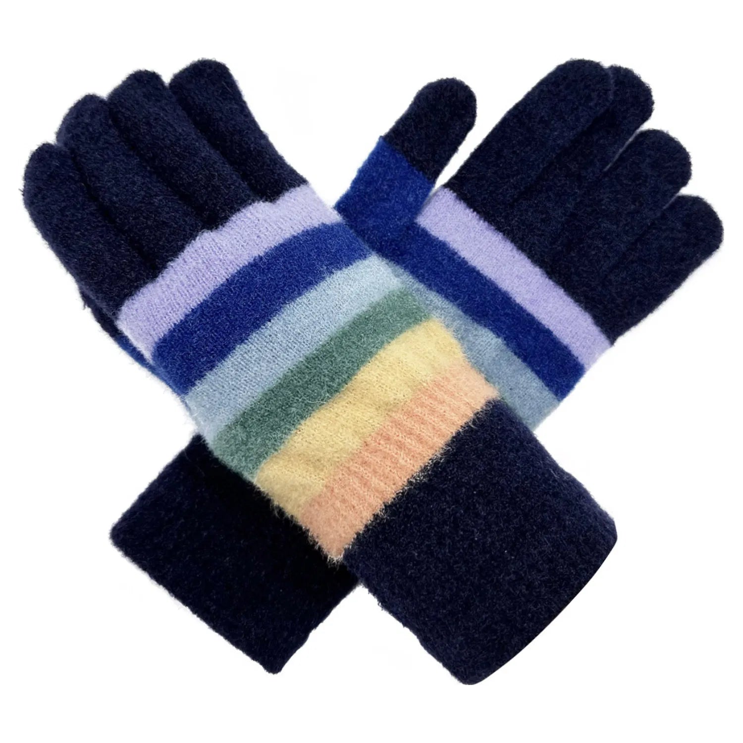 Sasha Striped Gloves