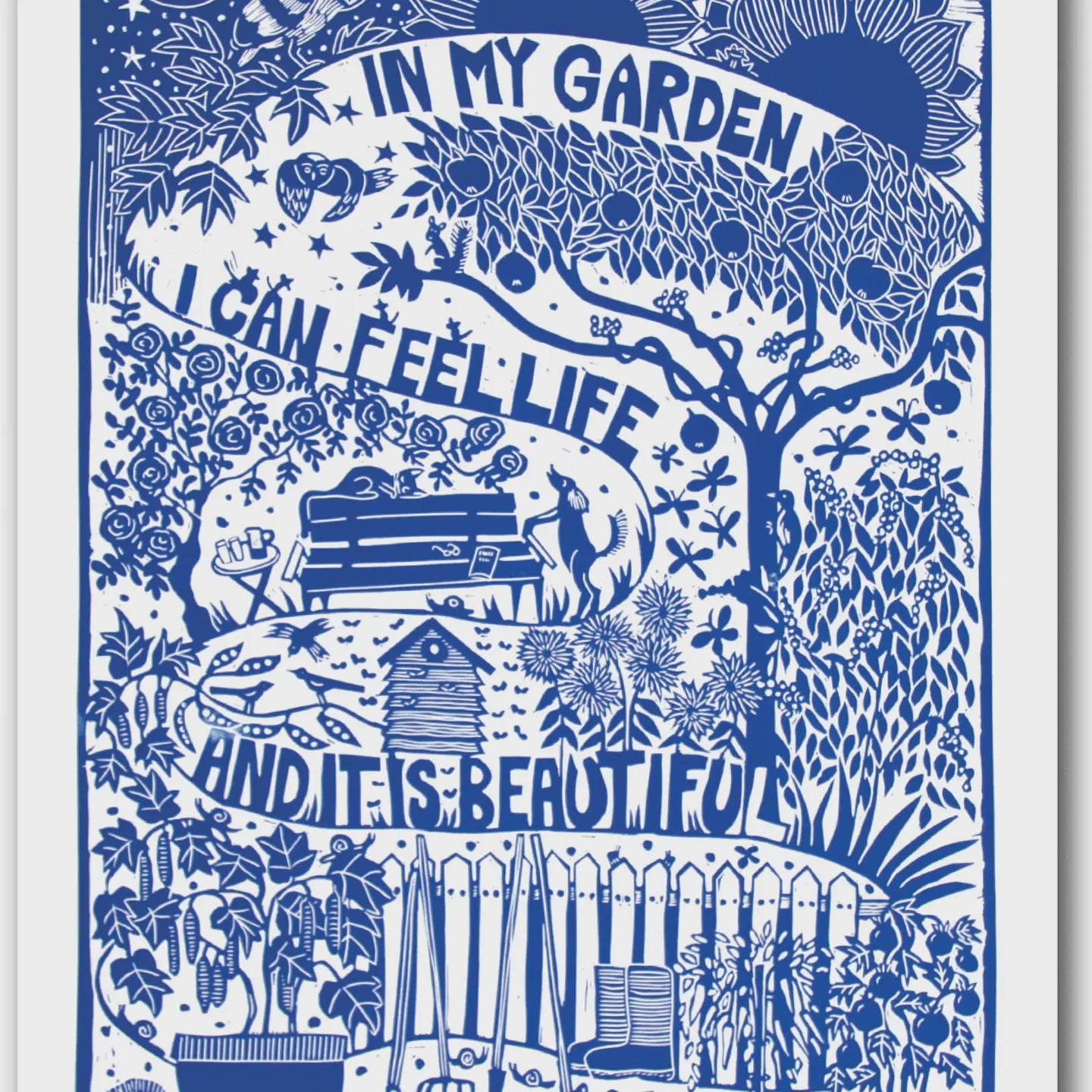 In My Garden Card