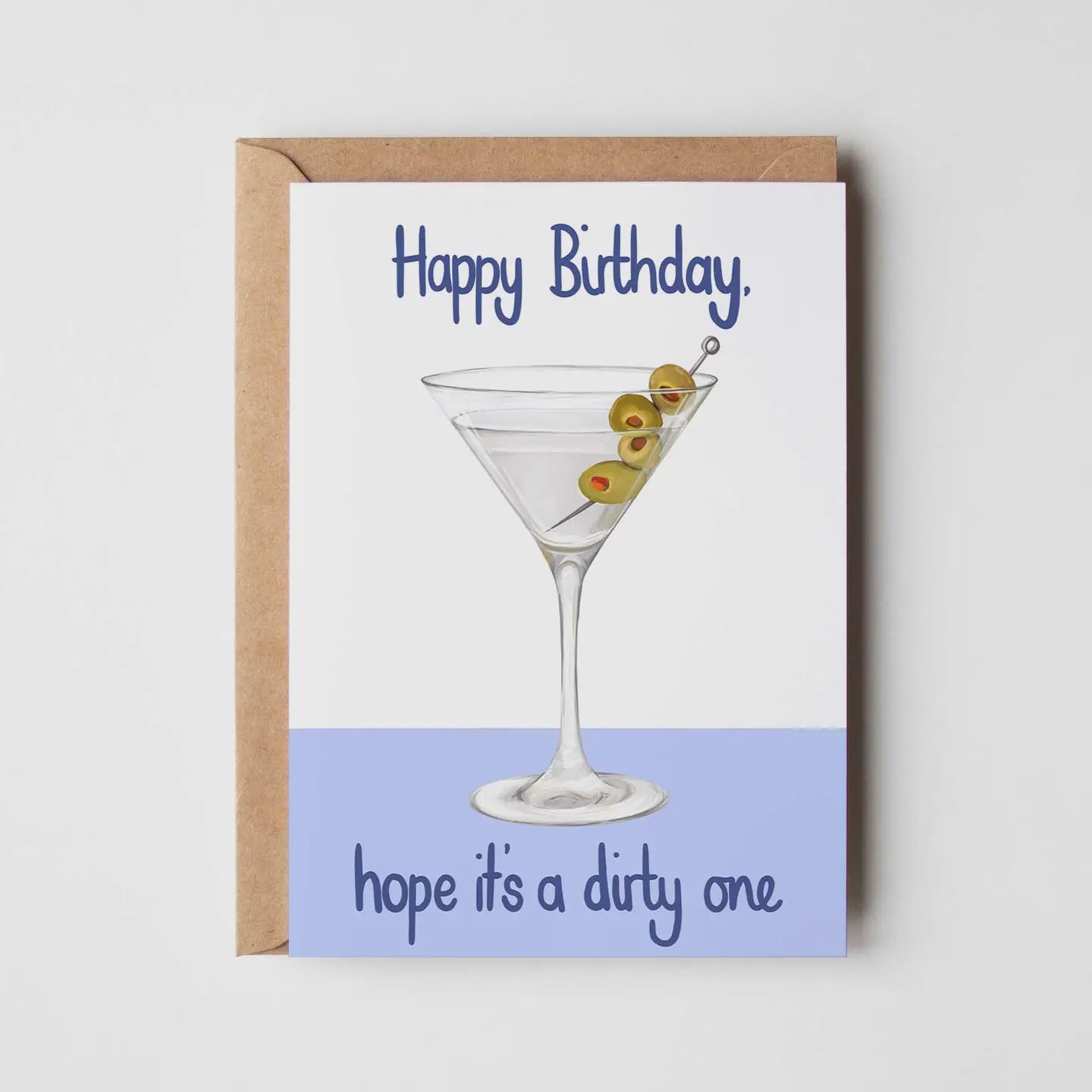 HB Dirty Martini Card