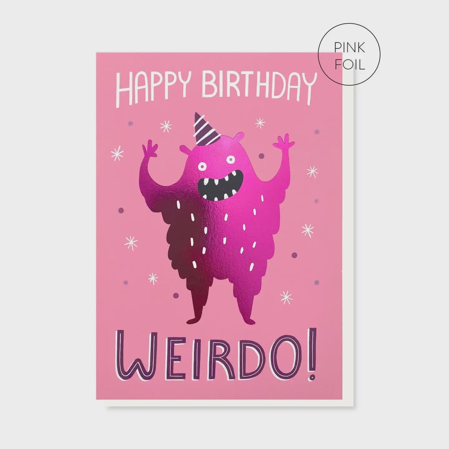 Favourite Weirdo Card