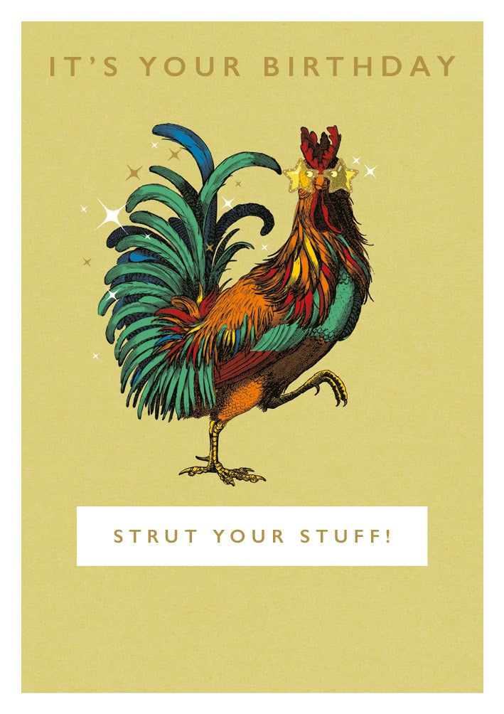 Strut Your Stuff Card