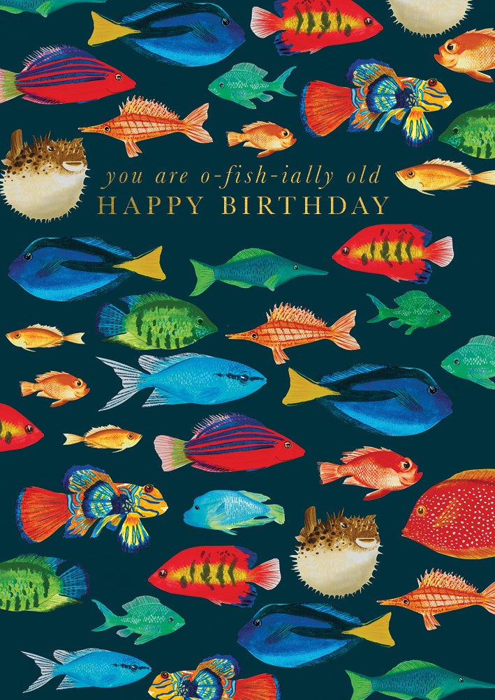 O-Fish-ially Old Card