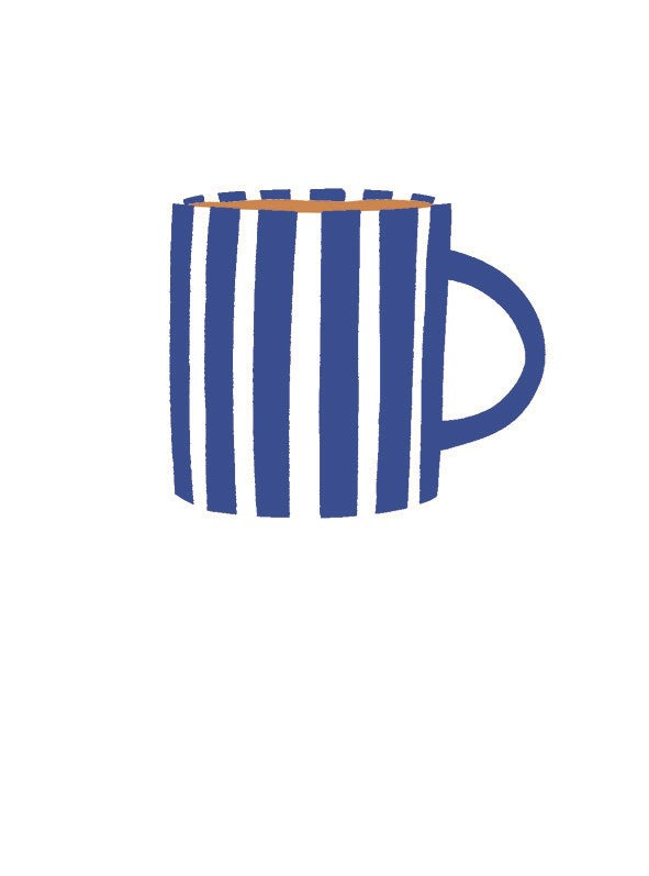 Striped Mug Card
