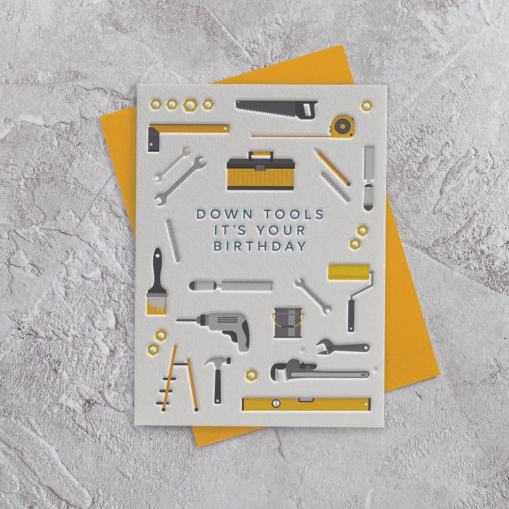 Down Tools Card