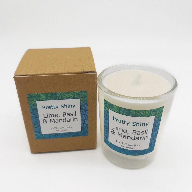 Lime, Basil & Mandarin Votive Candle 9cl - Pretty Shiny Shop