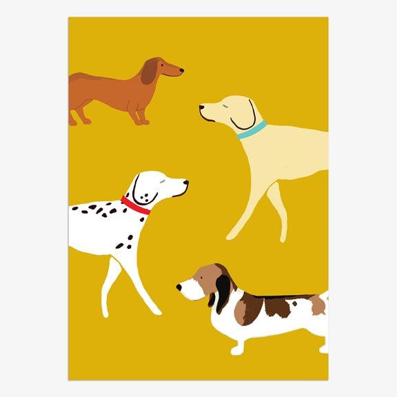 Dogs Notelets - Pretty Shiny Shop