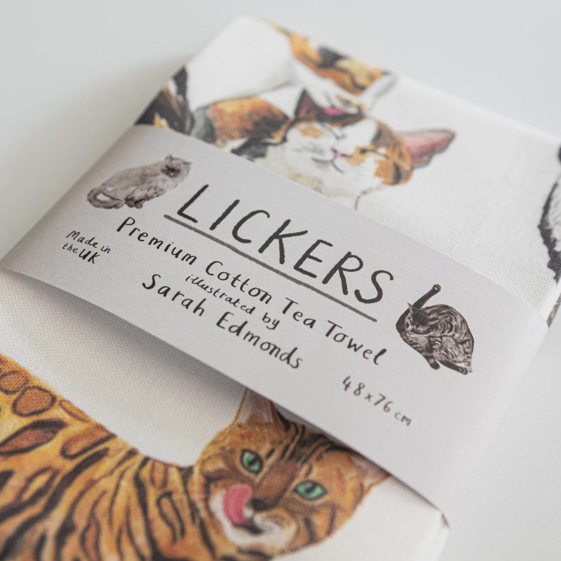 Lickers Tea Towel - Pretty Shiny Shop