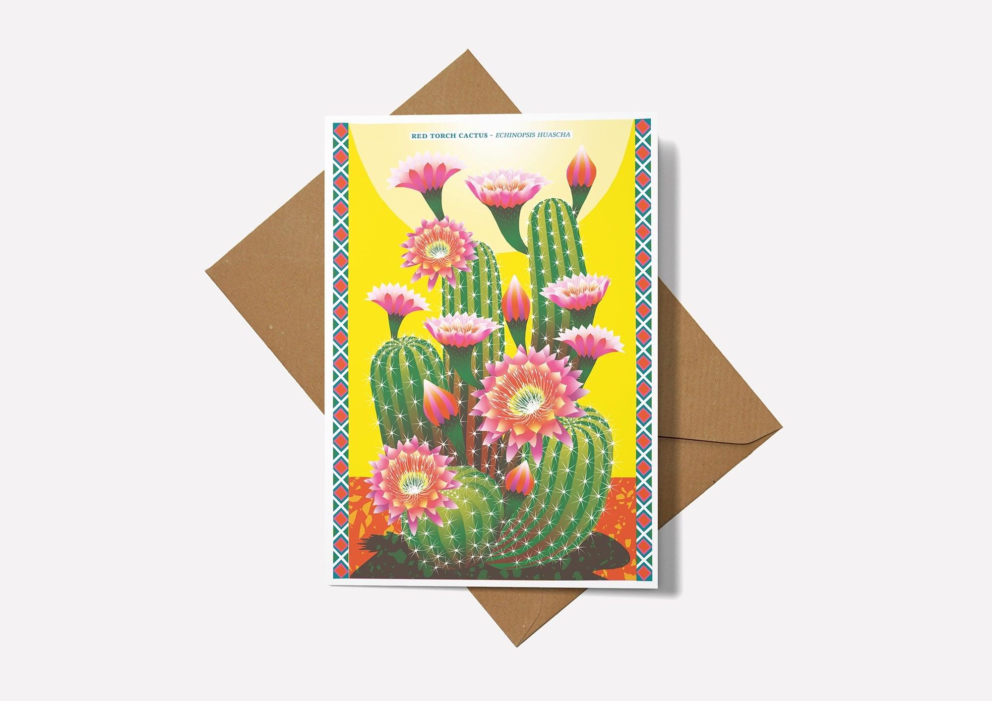 Cactus Card - Pretty Shiny Shop