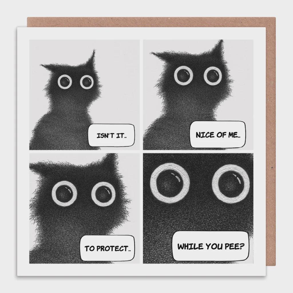 Protect While Pee Card - Pretty Shiny Shop